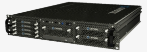 Rs265p Rugged 2u Carbon Fiber Server, Front Right View - Carbon Fibers #697094