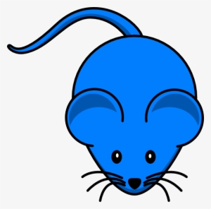Blue Mouse Svg Clip Arts 600 X 592 Px #697320