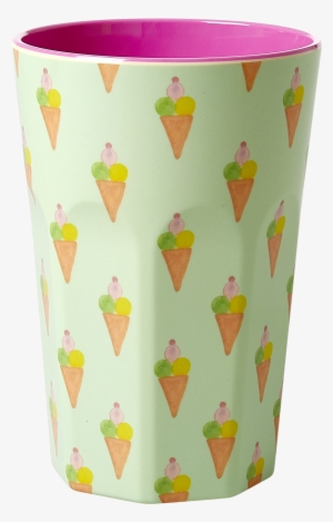 Melamine Cup With Ice Cream Print - Mug #697581