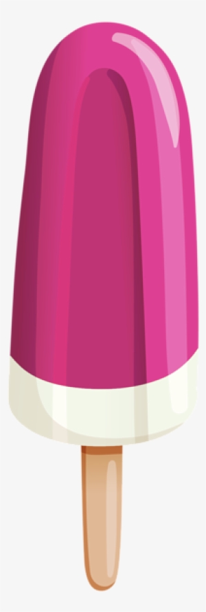 Pink Ice Cream Stick - Stick Ice Cream Clip Art #697859