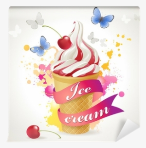 Ice Cream Splash Psd #698002