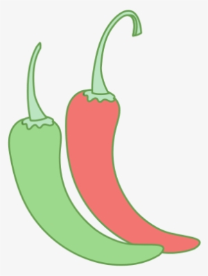 Banner Black And White Stock Cayenne Chili Natural - Chili Pepper #698277