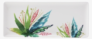 Oblong Serving Tray - Gien Jardins Extraordinaires Vegetal Oblong Serving #698518