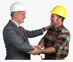Construction Workers Png - Construction Worker Shaking Hands #698625
