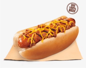 The Chili Cheese Grilled Dog Is A Flame-grilled Beef - Burger King Hot Dog Actual #698756