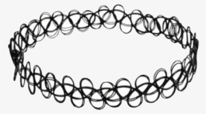 90 S Tattoo Choker 1 V=1527358946 - Elastic Choker #699323