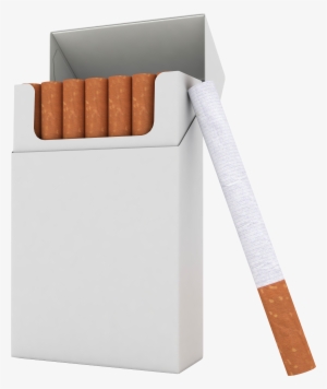 Drawn Cigarette Transparent Background - Pack Of Cigarettes Clipart #699631