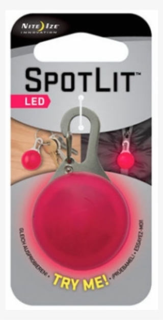 Spotlit Led Safety Flasher Pink #6900678