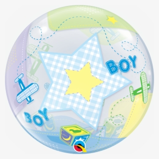 Baby Boy Bubble Balloon #6901531