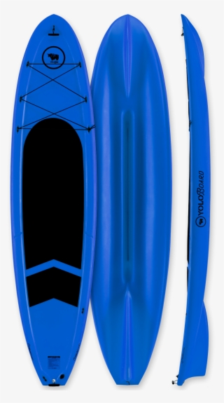 Yolo Yak Plastic Paddle Board 11'10" Cobalt Blue #6901993