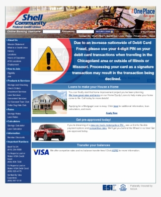 Shell Community Federal Credit Union Competitors, Revenue #6902258