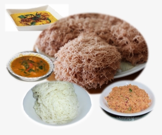 50 String Hoppers With Only Pol Sambal #6903986