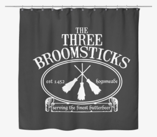 The Three Broomsticks Shower Curtain #6905685
