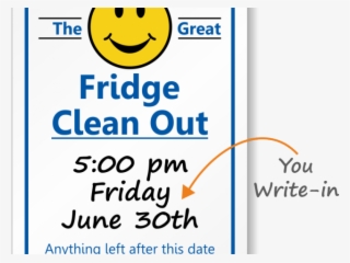 Refrigerator Clipart Etiquette #6905843