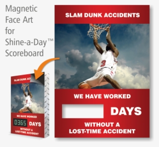 Slam Dunk Accidents, Basketball Theme Scoreboard Magnetic #6906077