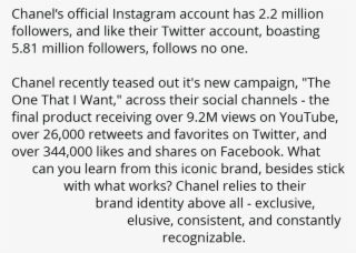 All Images And Video Courtesy Of Chanel #6906911