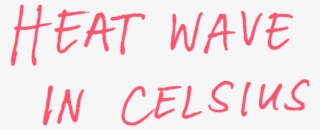 Heat Wave Handwritten Pink #6908333