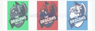 Clan Logo Different Colors L037 Mascot Dragon #6909114