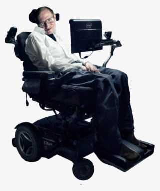 Stephen Hawking In Wheelchair Png Image #6909888