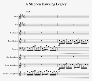A Stephen Hawking Legacy Sheet Music For Flute, Clarinet, #6910091