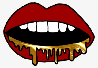 Gold Drip Png #6910214
