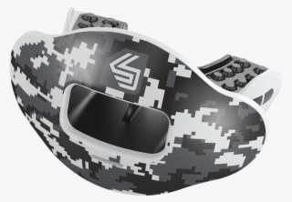 Black Camo Max Airflow Football Mouthguard #6911175