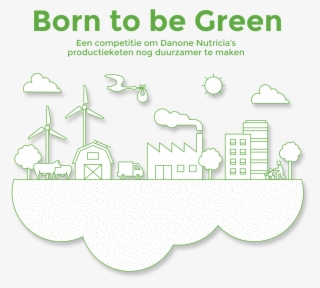 Born To Be Green Beeldmerk Danone Nutricia Vraagt Inwoners #6915340