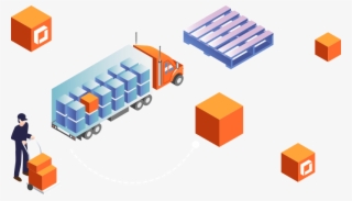 Freight Shipping Logistics Technology #6916993