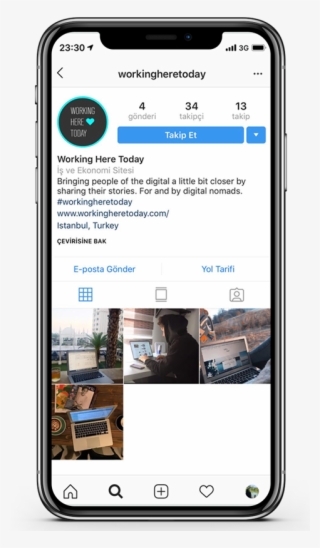 Web Mockup Instagram #6917106