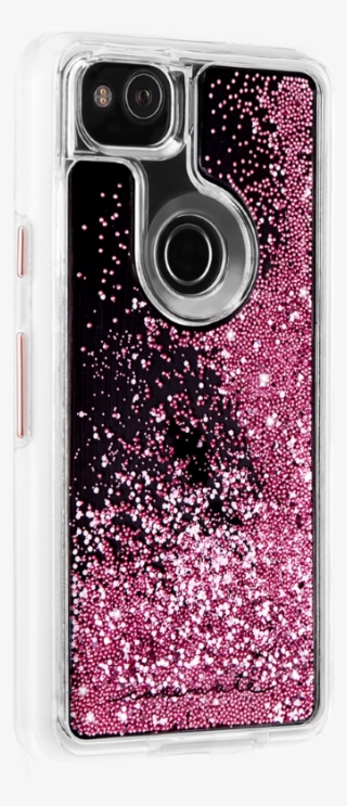 Waterfall Rose Gold Case For Google Pixel 2, Made By #6919822