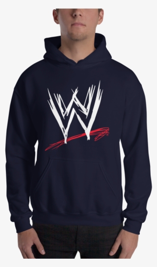 Wwe Scratch Logo Pullover Hoodie Sweatshirt #6920570