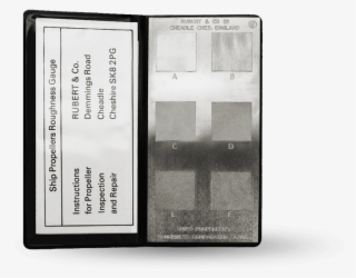 Ship Propeller Roughness Comparators #6921013
