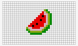 Http - //cdn - Shopify - Watermelon Pixel Art Watermelon #6923273
