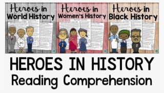 Heroes In Black History Reading Comprehension #6923476