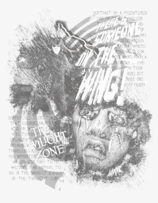 The Twilight Zone Someone On The Wing Kid's T-shirt #6925836