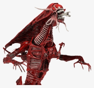 Red Alien Queen Deluxe Action Figure #6928428