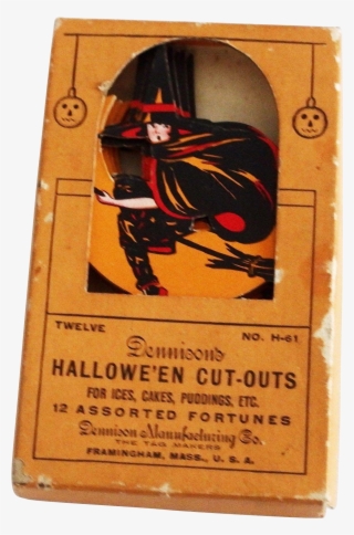 Full Boxed Set Of 12 Stylish Flying Witches Highlighted #6929896