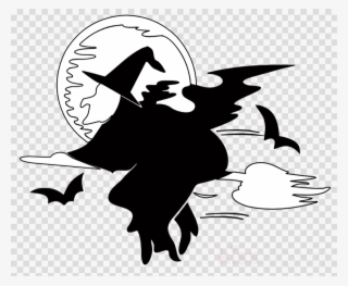 Car Stickers Flying Witch Sticker Clipart Car Sticker #6930050