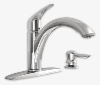 Arch Single Handle Pull Out Kitchen Faucet With #6930879