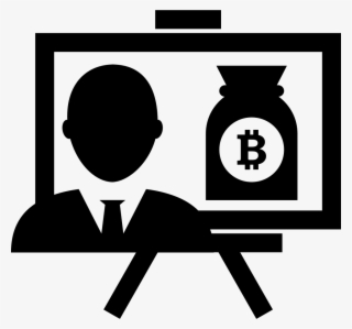 Bitcoin Presentation With Money Bag Symbol Comments #6936458