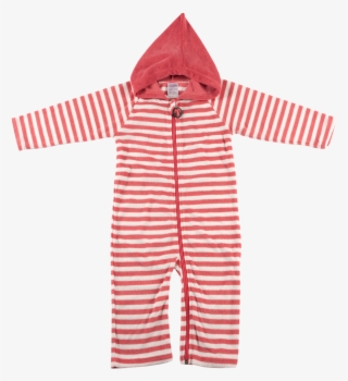 Ducksday Summer Onesie Red Stripe #6936860