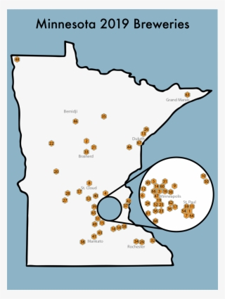 2019 Minnesota Hop Passport #6936919