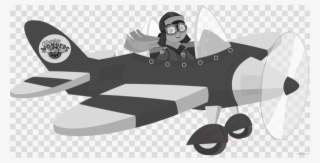 Cartoon Old Airplane Clipart Airplane Flight Aircraft #6938188
