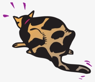 Startled Cat Svg Clip Arts 600 X 523 Px #6938531