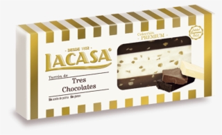 Turrón De Tres Chocolates #6939086