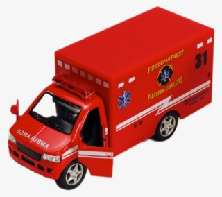 Ambulancia Roja Juguete #6943064