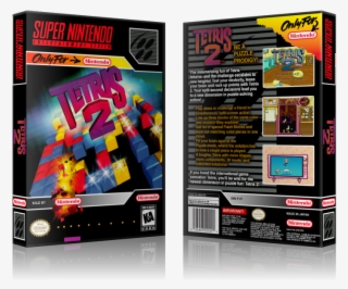Tetris 2 Replacement Nintendo Snes Game Case Or Cover #6944052