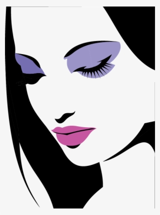 Portrait With Make Up Sticker #6944340