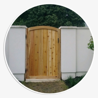 Custom Residential Wood Fence By Hurricane Fence #6945000