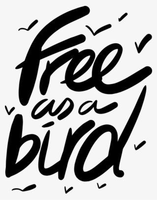 Vinilo Pájaros Volando Free As A Bird #6945324